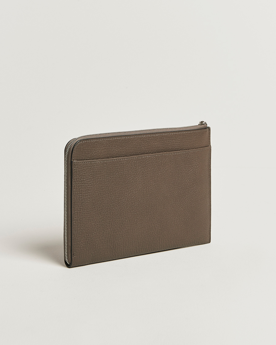 Herren | Taschen | Smythson | Ludlow Flat Organiser Pouch Dark Taupe