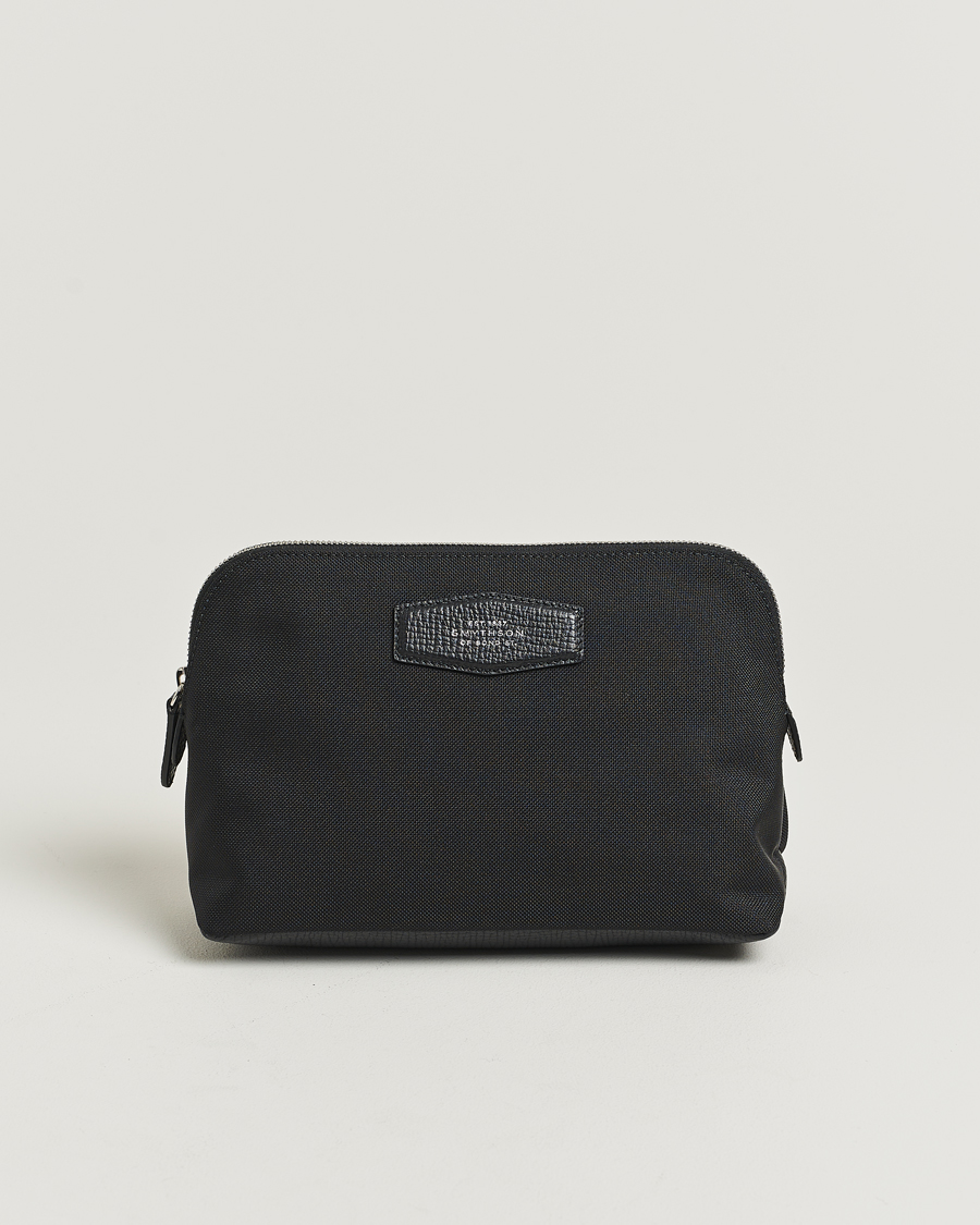 Herren | Taschen | Smythson | Canvas Norton Travel Pouch Black