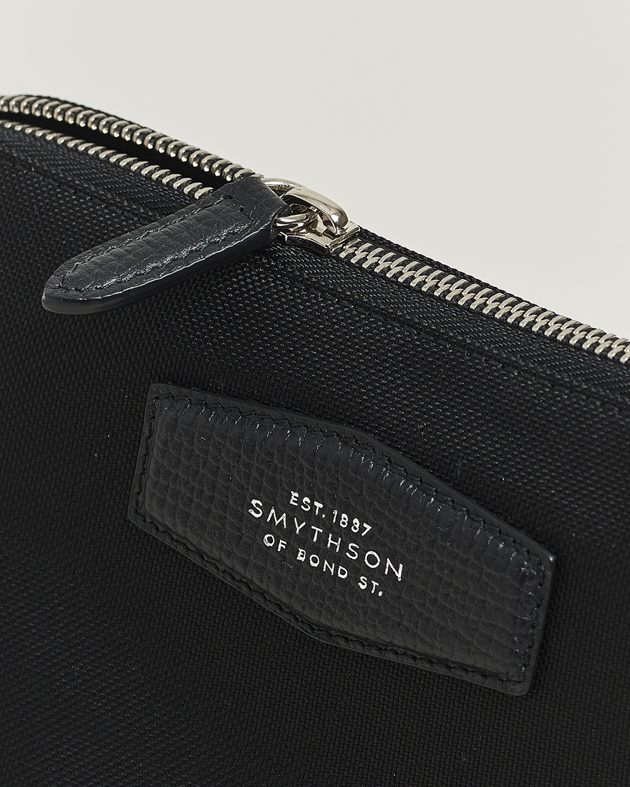 Herren | Taschen | Smythson | Canvas Norton Travel Pouch Black