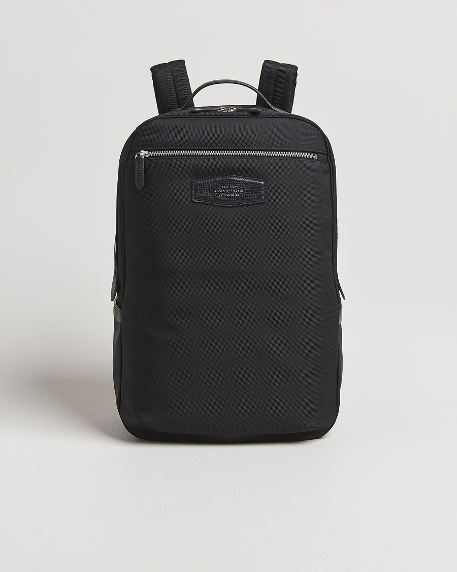 Herren | Taschen | Smythson | Canvas Norton Backpack Black
