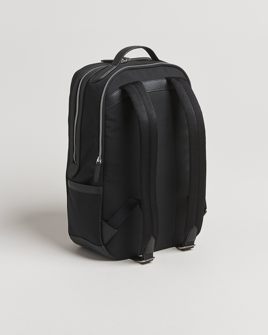 Herren | Taschen | Smythson | Canvas Norton Backpack Black