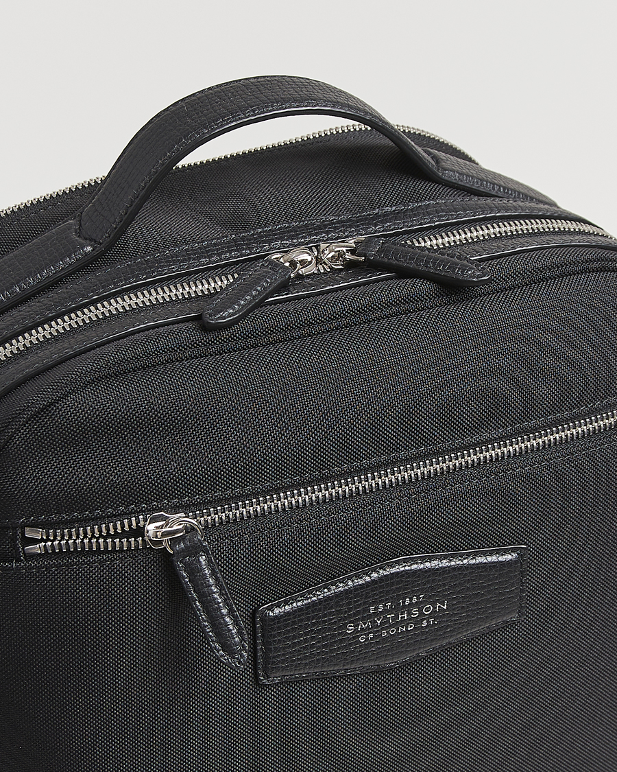 Herren | Taschen | Smythson | Canvas Norton Backpack Black