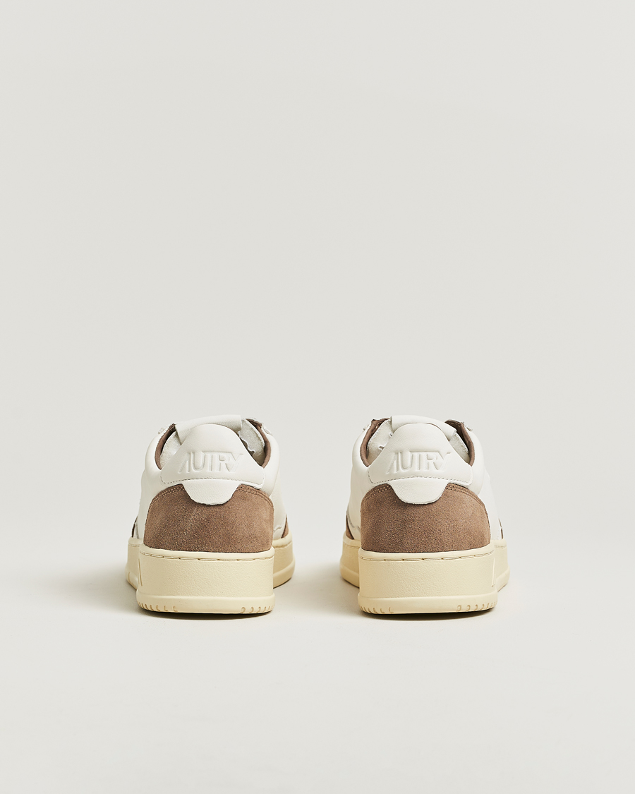 Herren | Sneaker | Autry | Medalist Low Sneaker White/Tobacco