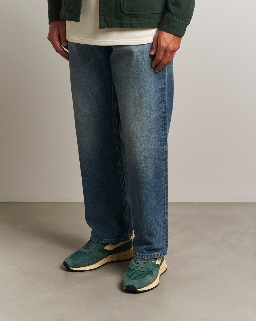 Herren | Sneaker | Autry | Reelwind Running Sneaker Bottle Green/Beige