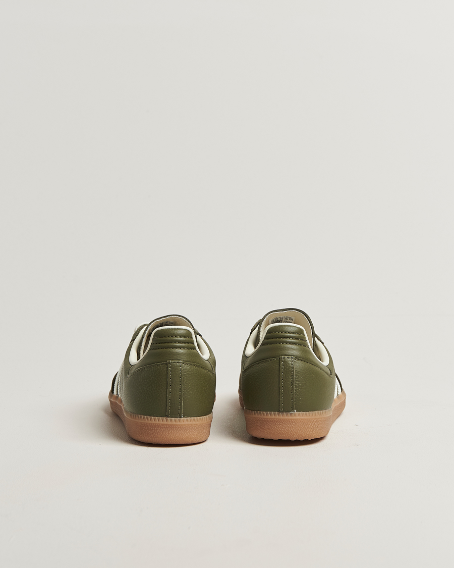Herren | Sneaker | adidas Originals | Samba OG Sneaker Khaki Green/Off White