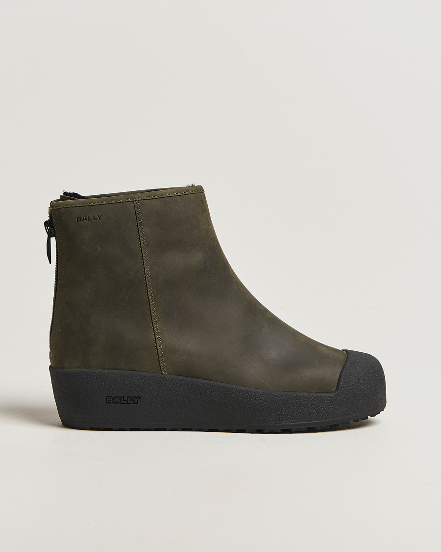 Herren | Bally Guard III M Soft Curling Boot Dark Green | Bally | Guard III M Soft Curling Boot Dark Green