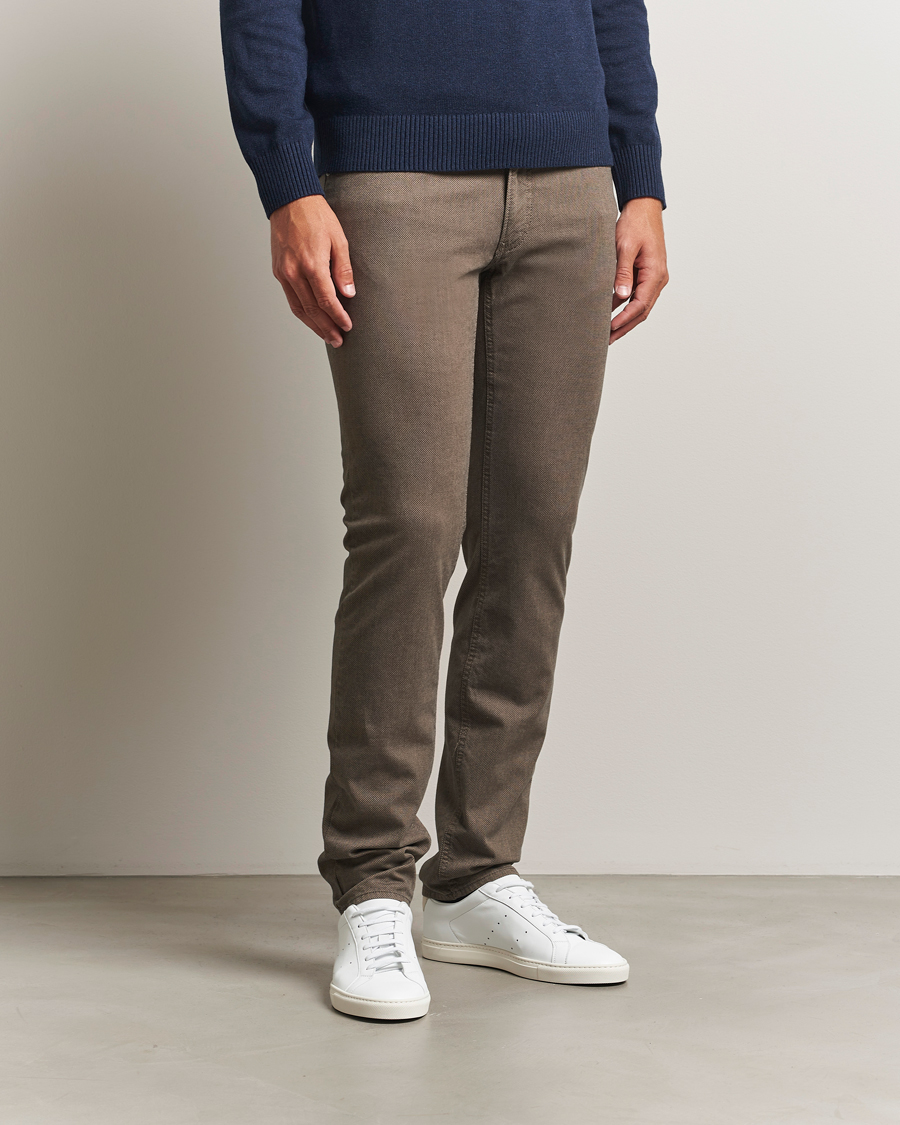 Herren | Hosen | Brax | Chuck Hi-Flex 5-Pocket Pants Walnut