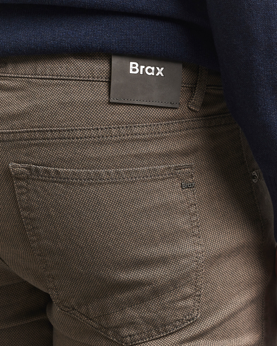 Herren | Hosen | Brax | Chuck Hi-Flex 5-Pocket Pants Walnut
