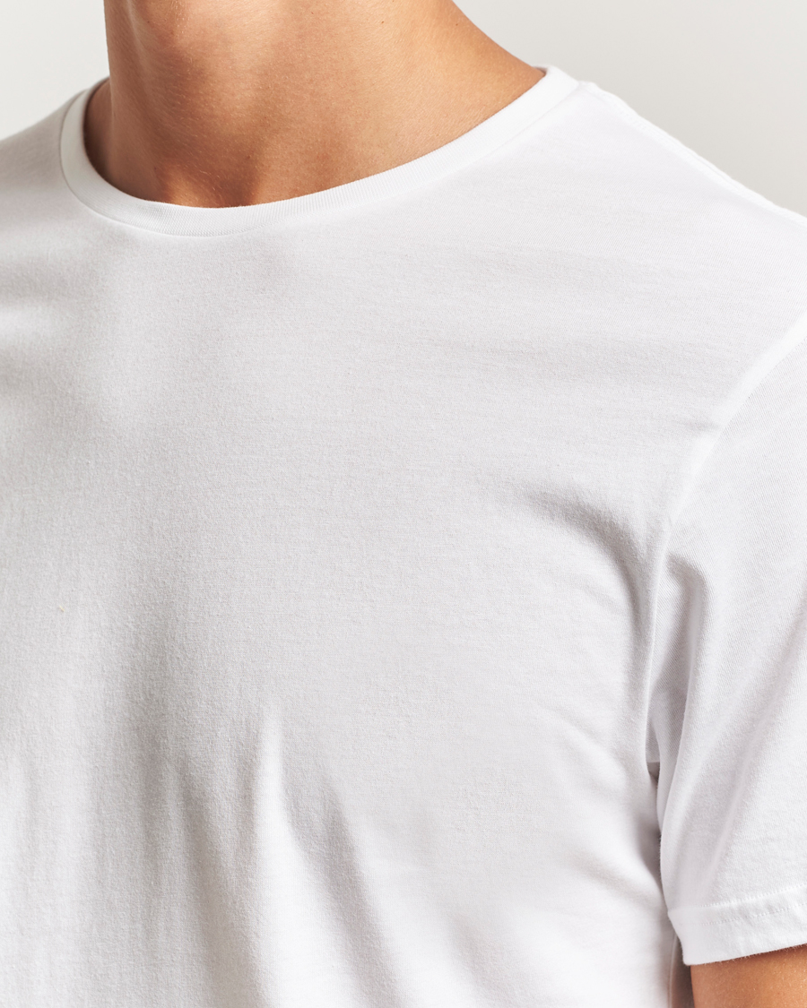 Herren | T-Shirts | Bread & Boxers | 2-Pack Lightweight Cotton T-Shirt White