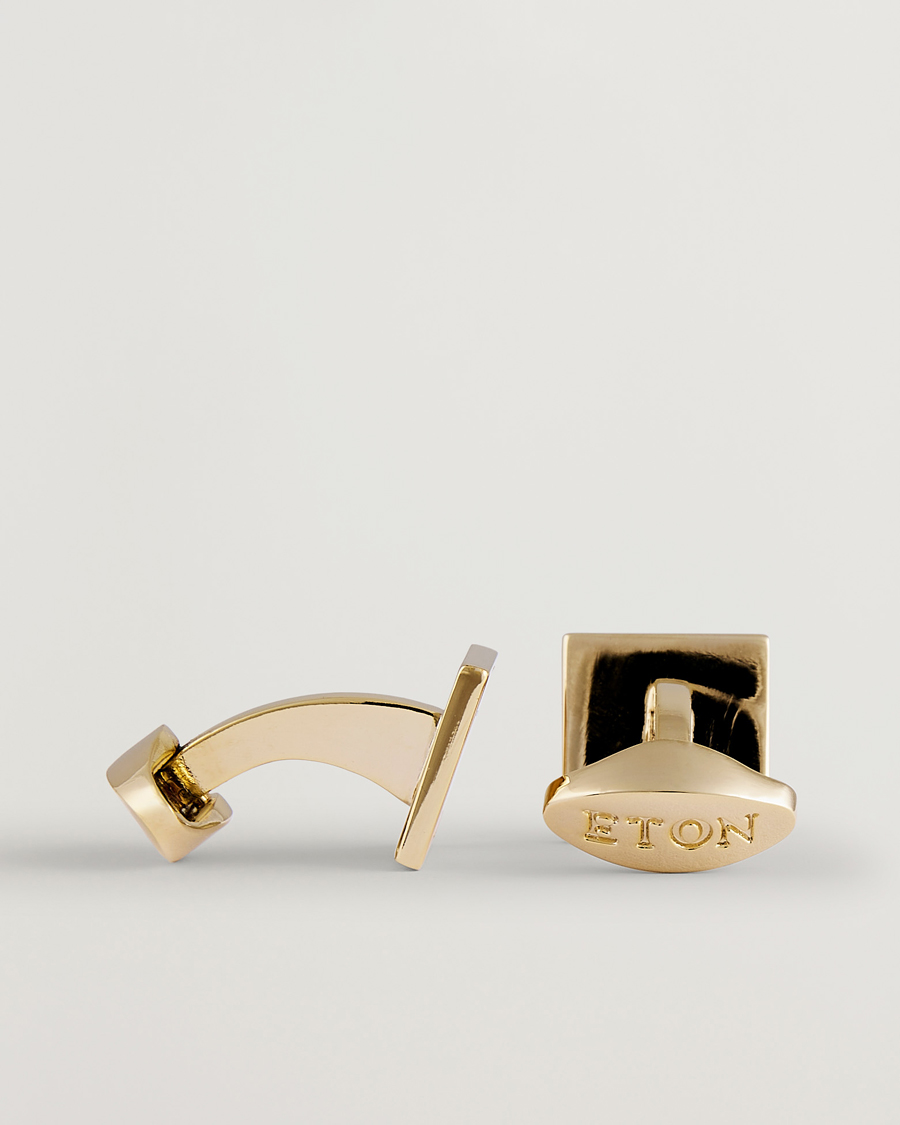 Herren | Manschettenknöpfe | Eton | Mother of Pearl Cufflink Beige