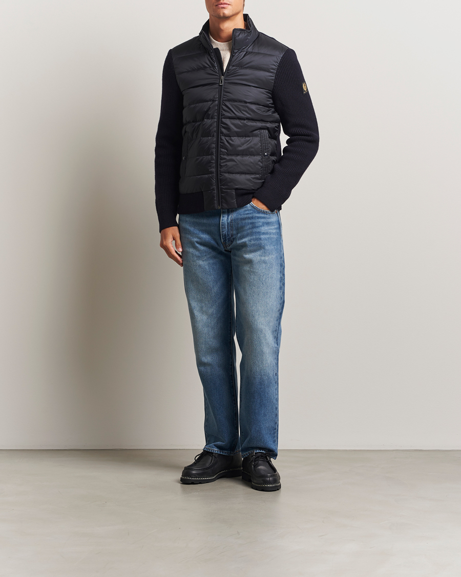 Herren | Jacken | Belstaff | Circuiteer Hybrid Jacket Dark Ink