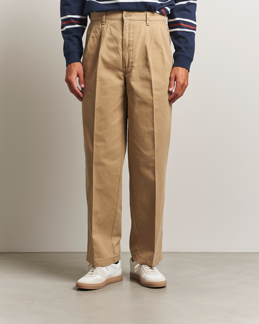 Herren | Hosen | Dockers | Original Pleated Chino Loose Harvest Gold