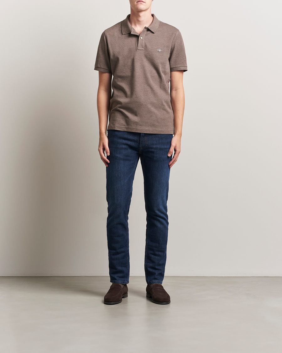 Herren | Jeans | Gant | Regular Fit Jeans Dark Blue Worn In