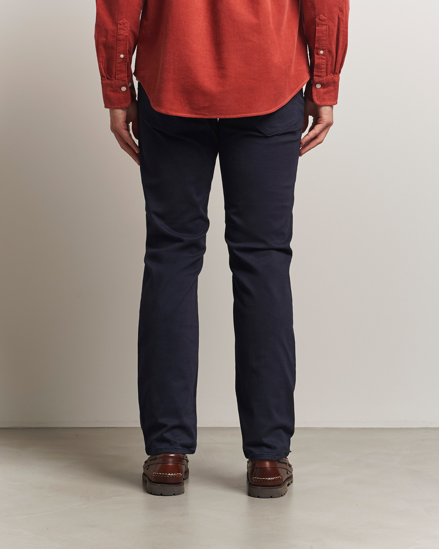 Herren | Hosen | Gant | Regular Fit Moleskin 5-Pocket Trousers Evening Blue