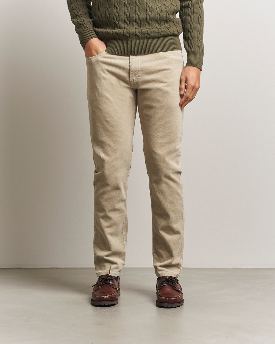 Herren | Hosen | Gant | Cord 5-Pocket Jeans Greige