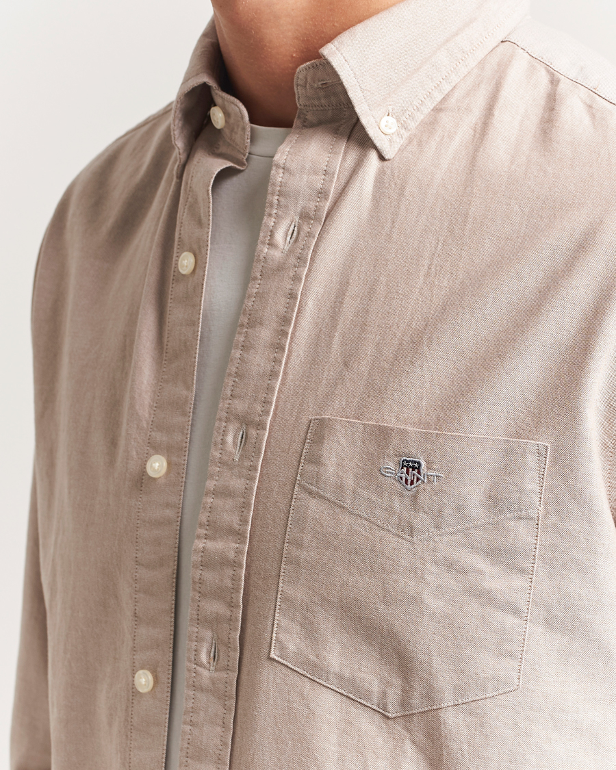 Herren | Hemden | GANT | Regluar Fit Classic Oxford Shirt Warm Khaki