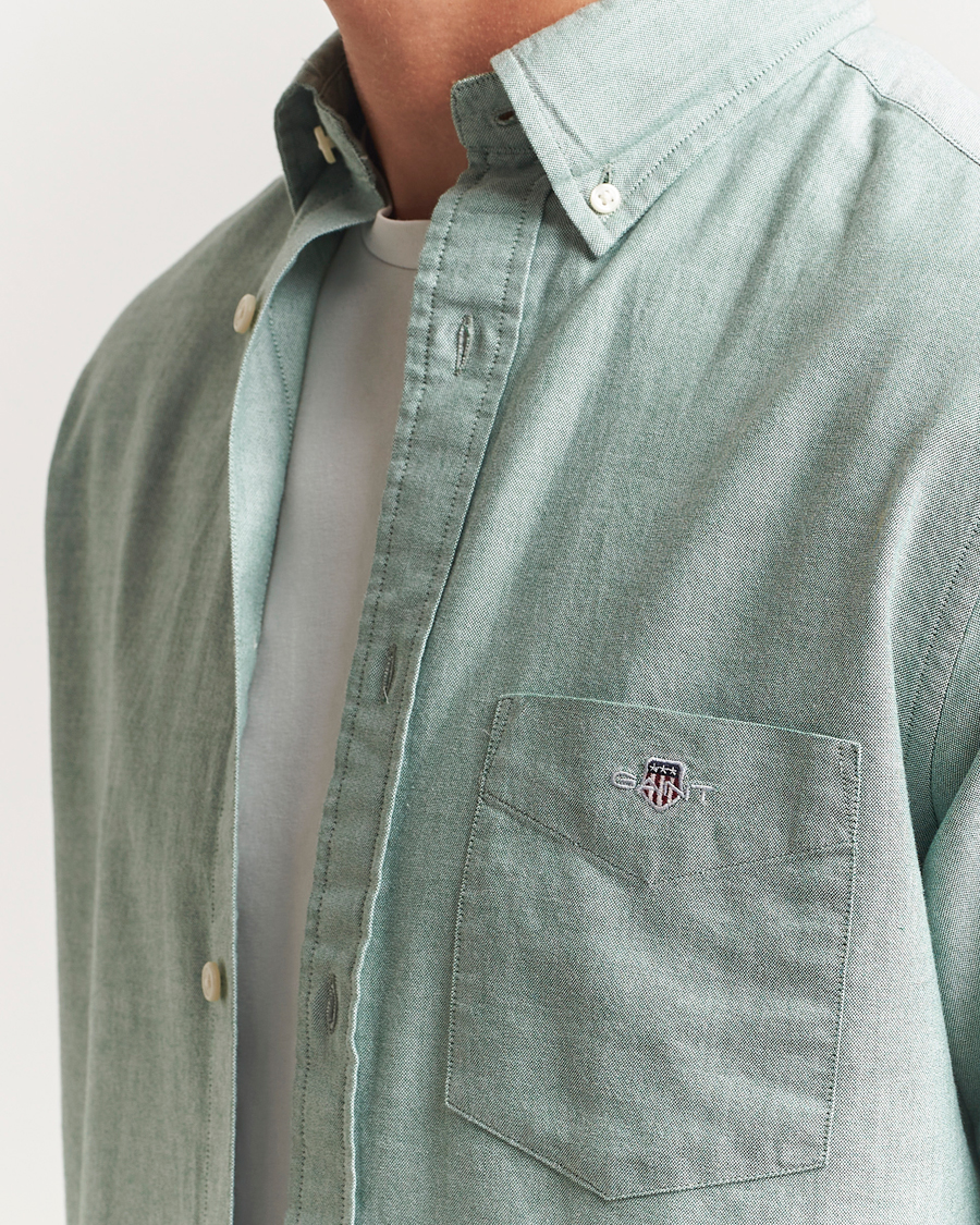 Herren | Hemden | Gant | Regluar Fit Classic Oxford Shirt Forest Green