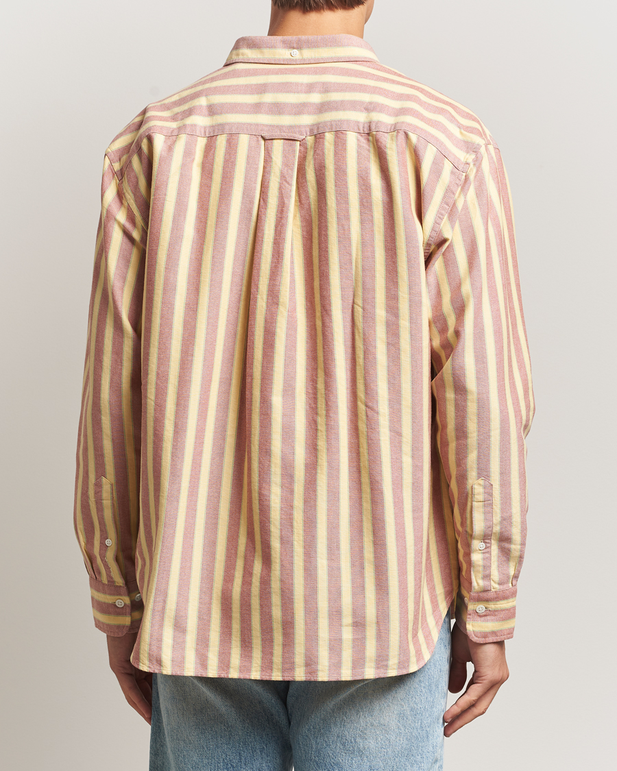 Herren | Hemden | Gant | Relaxed Fit Striped Heritage Oxford Shirt Modern Rust
