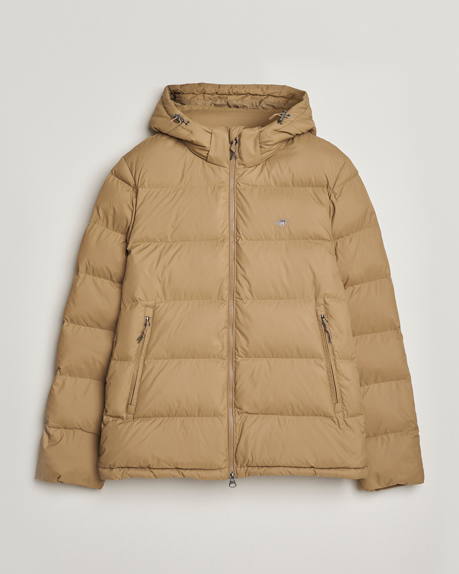 Herren | Jacken | GANT | The Active Cloud Down Jacket Light Taupe