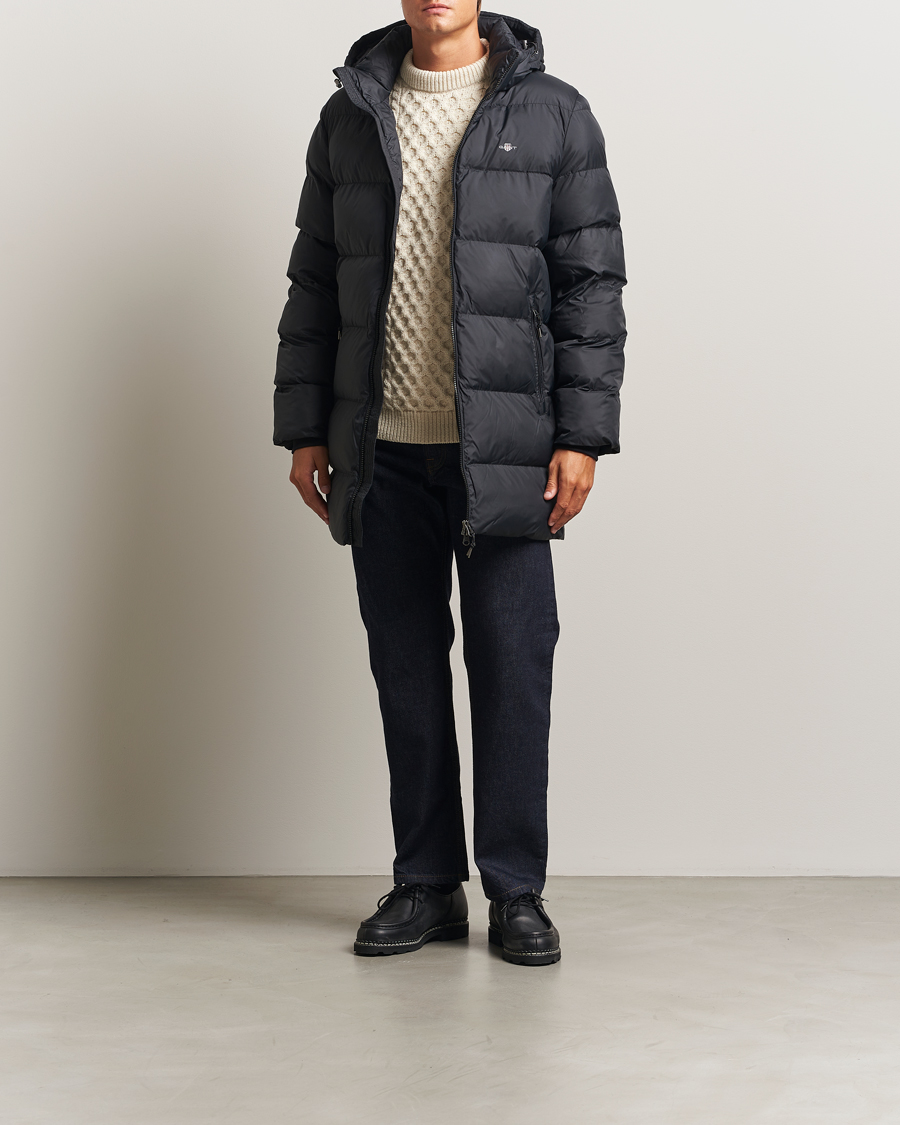 Herren | Jacken | Gant | The Active Cloud Mid Length Jacket Black