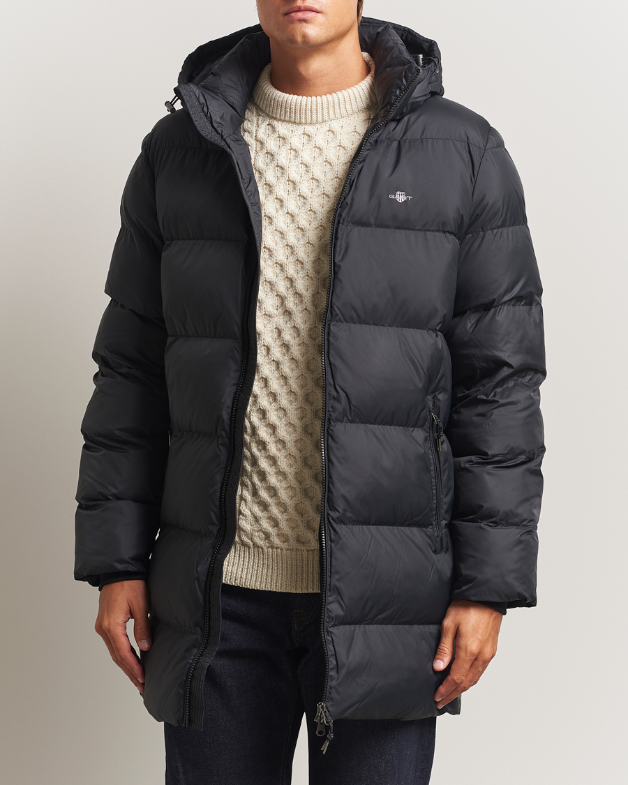 Herren | Jacken | Gant | The Active Cloud Mid Length Jacket Black