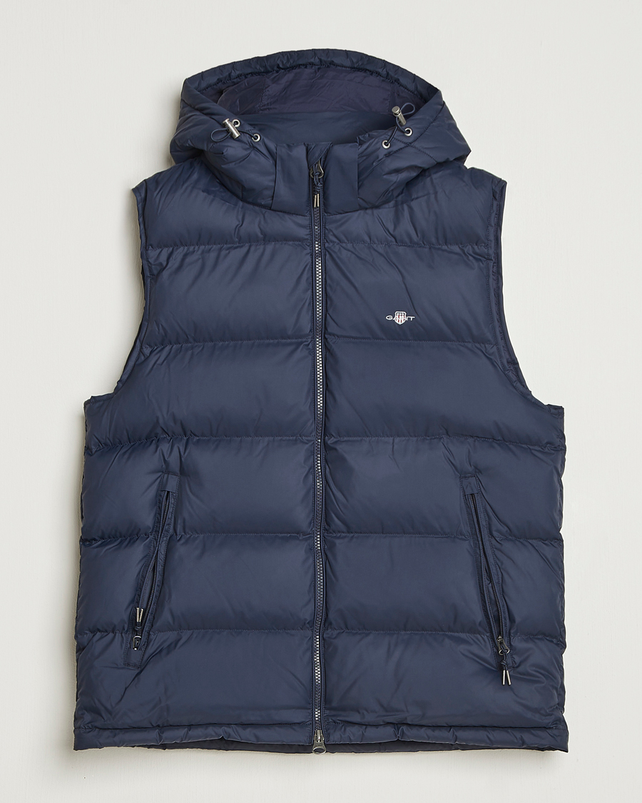 Herren | Westen | GANT | The Active Cloud Vest Evening Blue