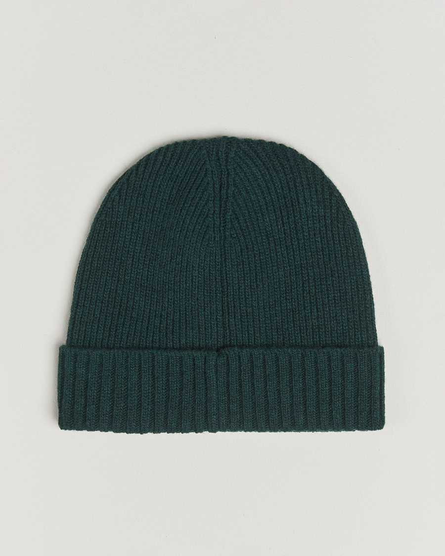 Herren | Mützen | GANT | Wool Lined Beanie Tartan Green