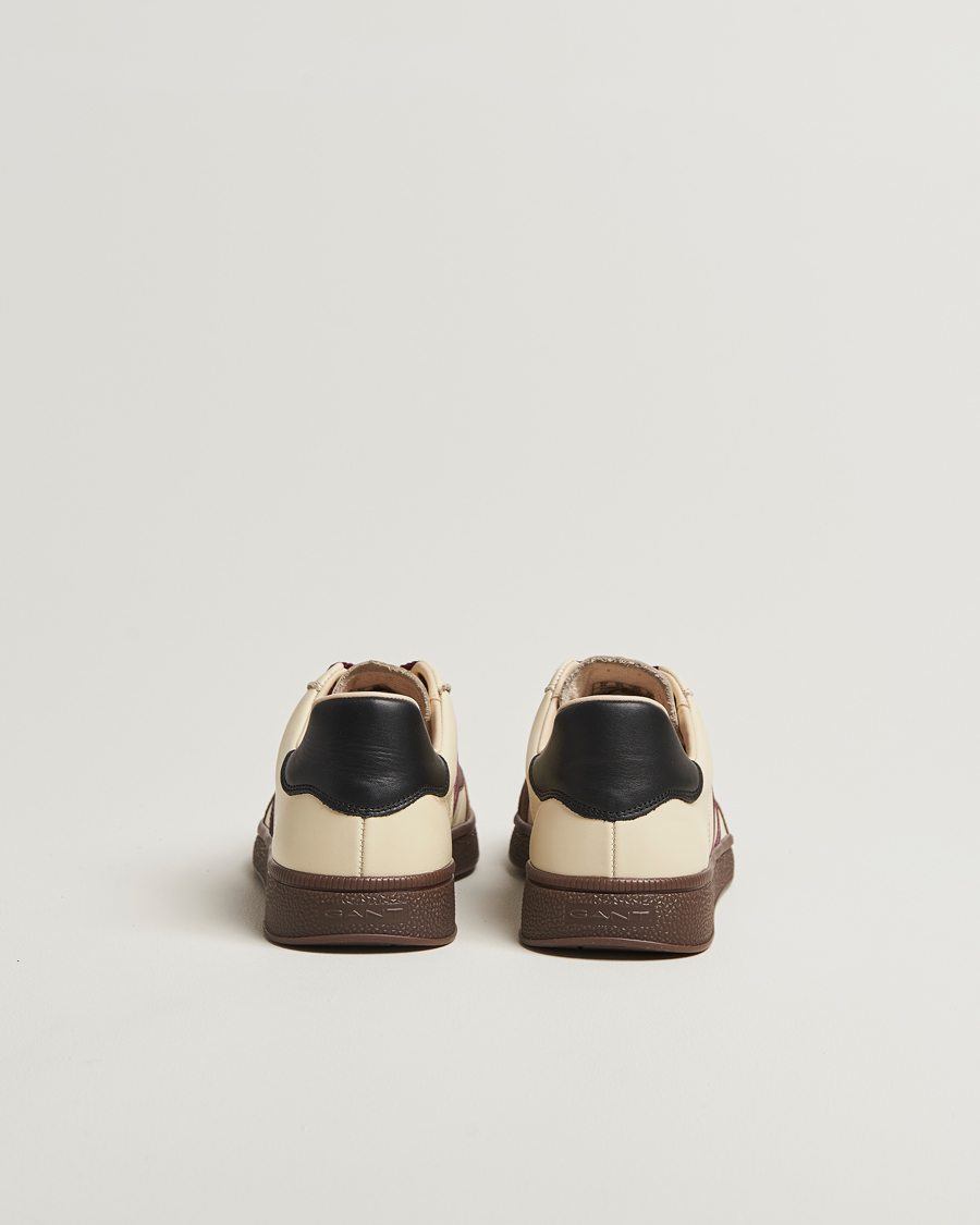 Herren | Sneaker | GANT | Cuzmo Leather/Suede Sneaker Ivory/Brown