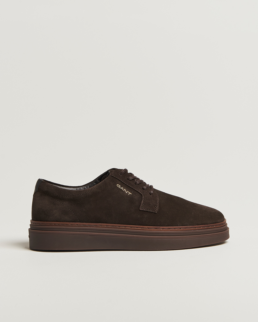 Herren | GANT Kinzoon Suede Derby Sneaker Espresso Brown | GANT | Kinzoon Suede Derby Sneaker Espresso Brown