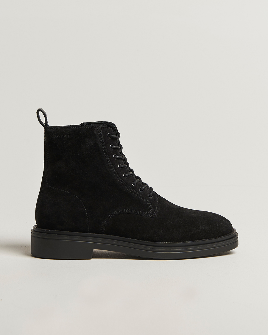 Herren | Boots | GANT | Boggar Suede Boot Black