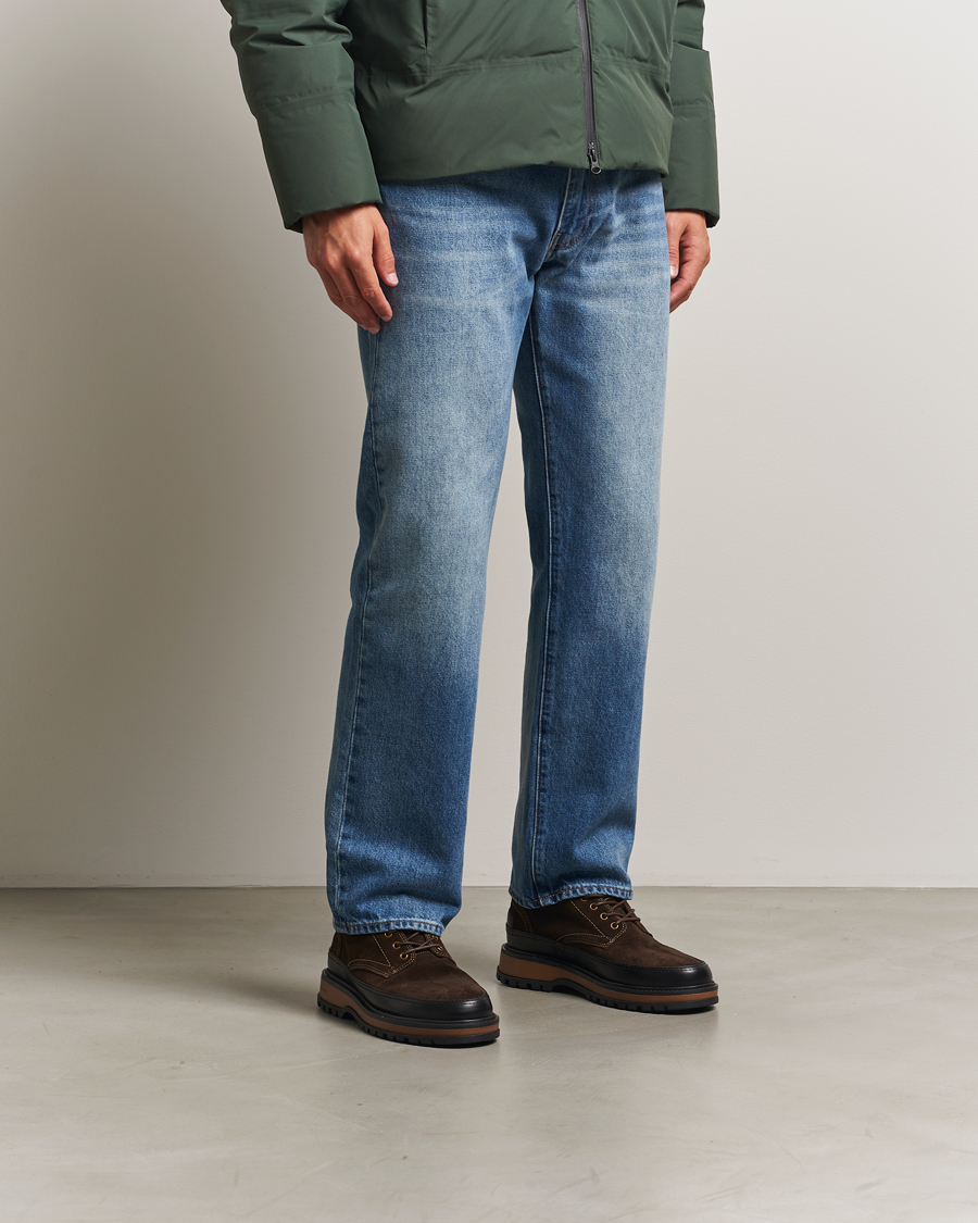 Herren | Boots | GANT | Clafton Felt Lined Suede Boot Dark Brown