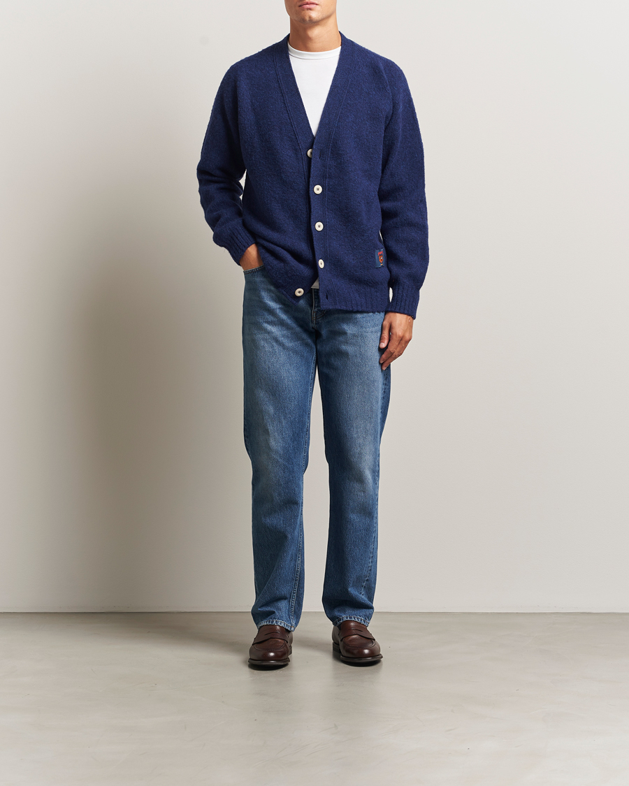 Herren | Pullover | Howlin' | Shaggy Bear Cardigan Magic Blue