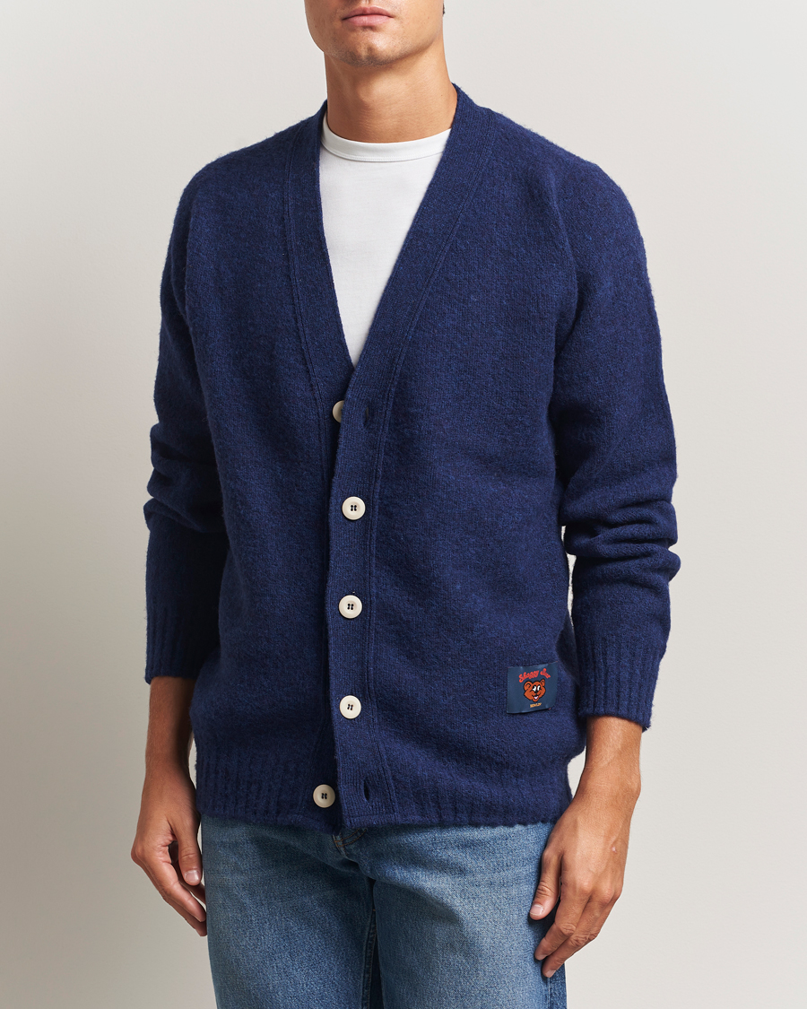 Herren | Pullover | Howlin' | Shaggy Bear Cardigan Magic Blue