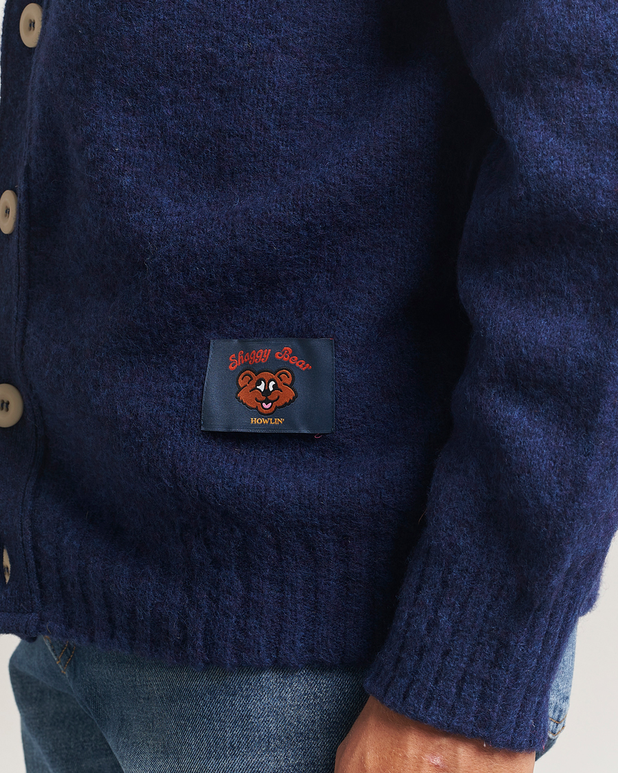 Herren | Pullover | Howlin' | Shaggy Bear Cardigan Magic Blue