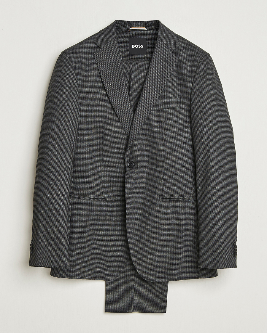 Herren | Anzüge | BOSS BLACK | Huge Wool Suit Medium Grey