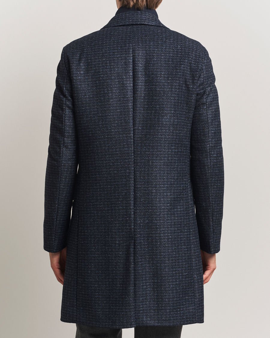 Herren | Jacken | BOSS BLACK | Hyde Wool Bib Coat Dark Blue