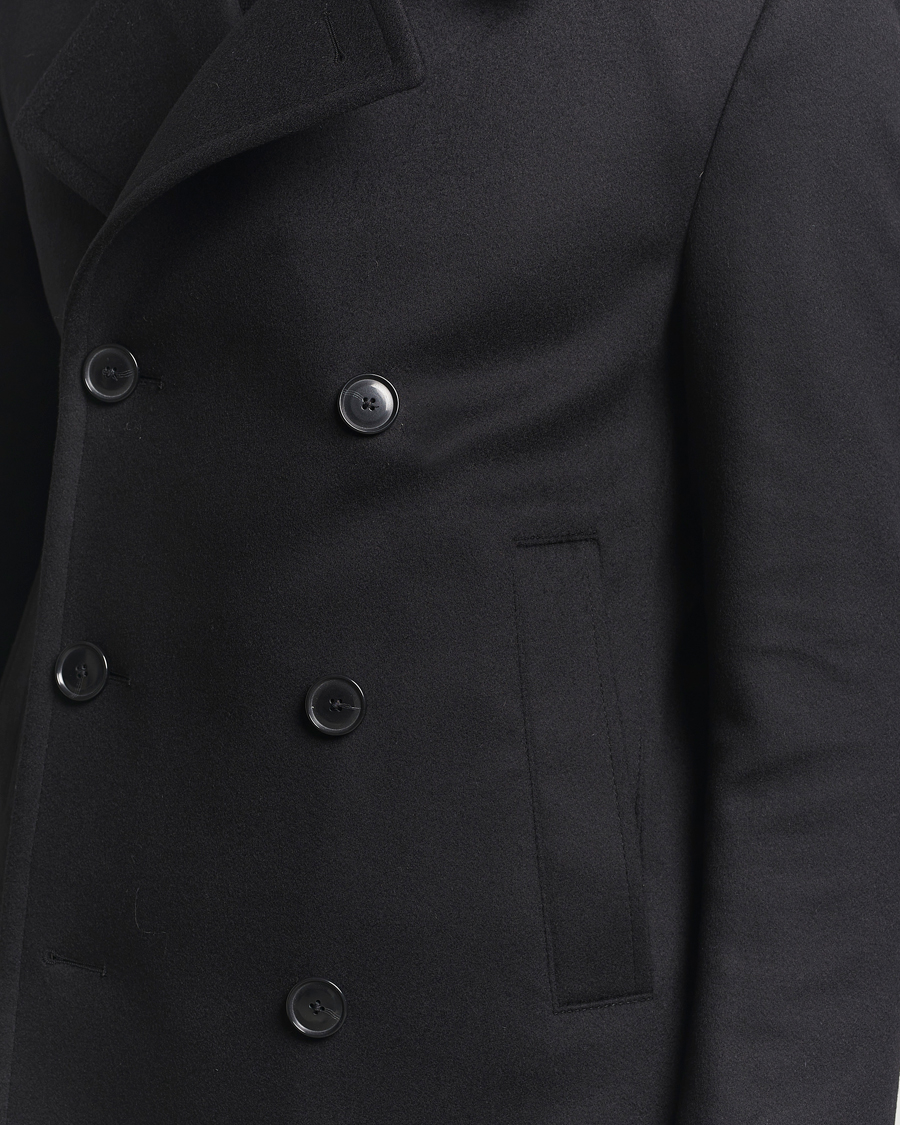 Herren | Jacken | BOSS BLACK | Hyde Wool Peacoat Black