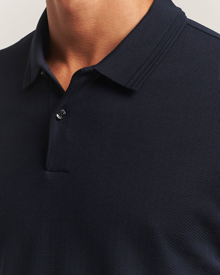 Herren | Poloshirts | BOSS BLACK | Parlay Structured Polo Dark Blue