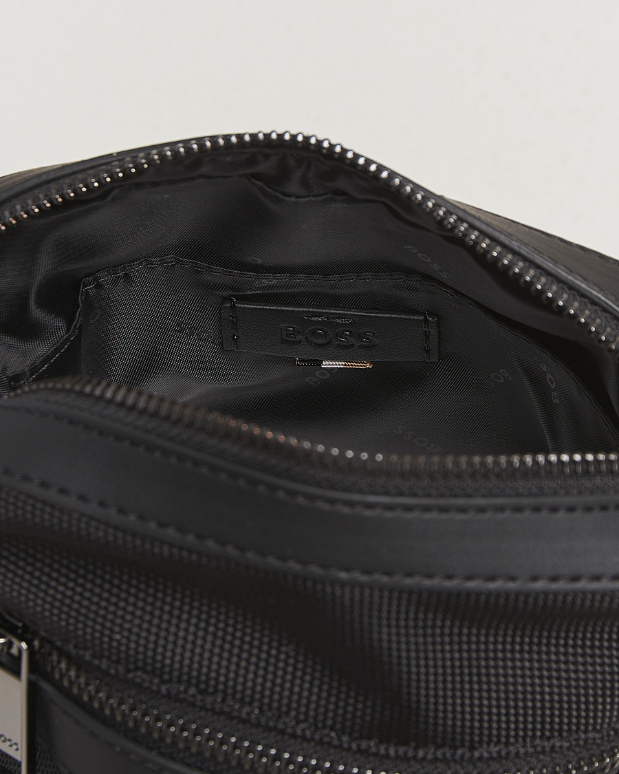 Herren | BOSS BLACK Ray Pouch Zip Bag Black | BOSS BLACK | Ray Pouch Zip Bag Black