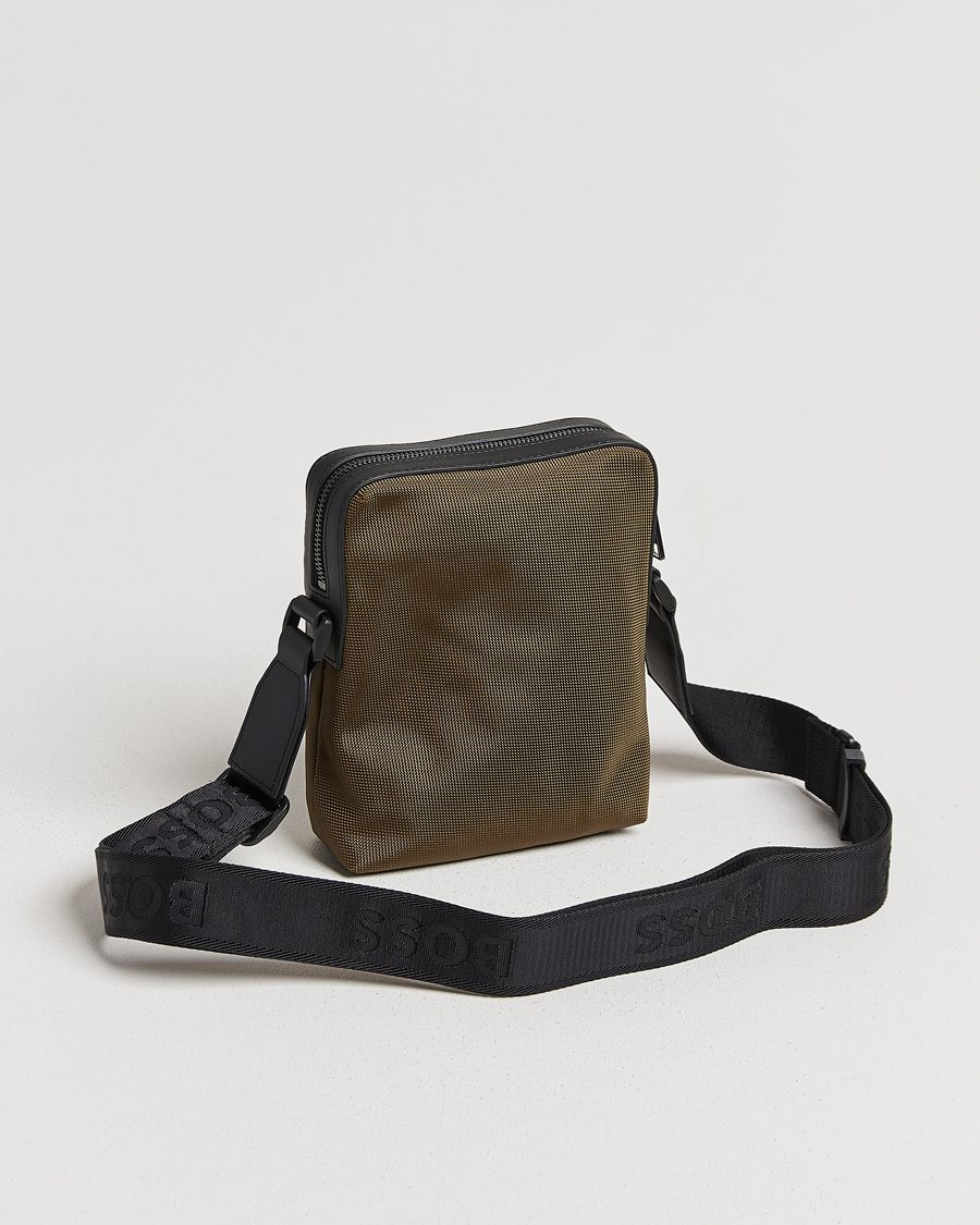 Herren | Taschen | BOSS BLACK | Ray Pouch Zip Bag Open Green