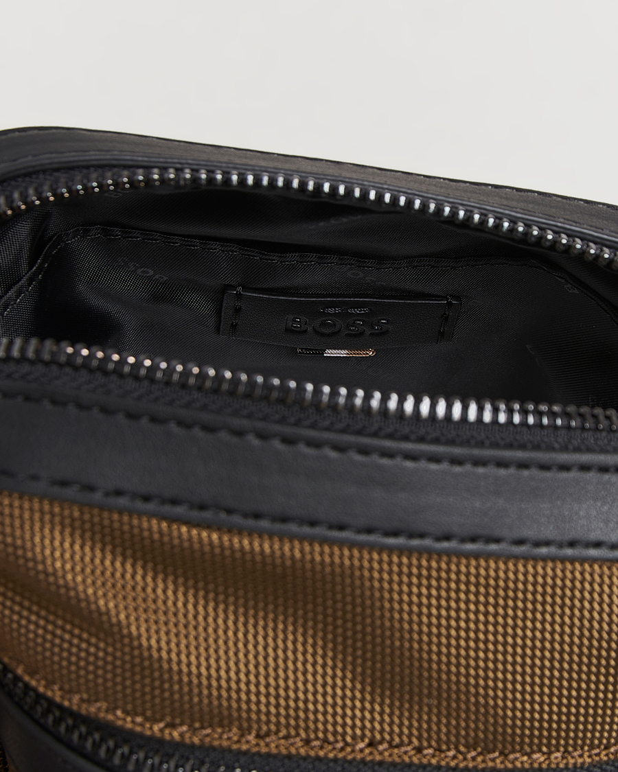 Herren | Taschen | BOSS BLACK | Ray Pouch Zip Bag Open Green