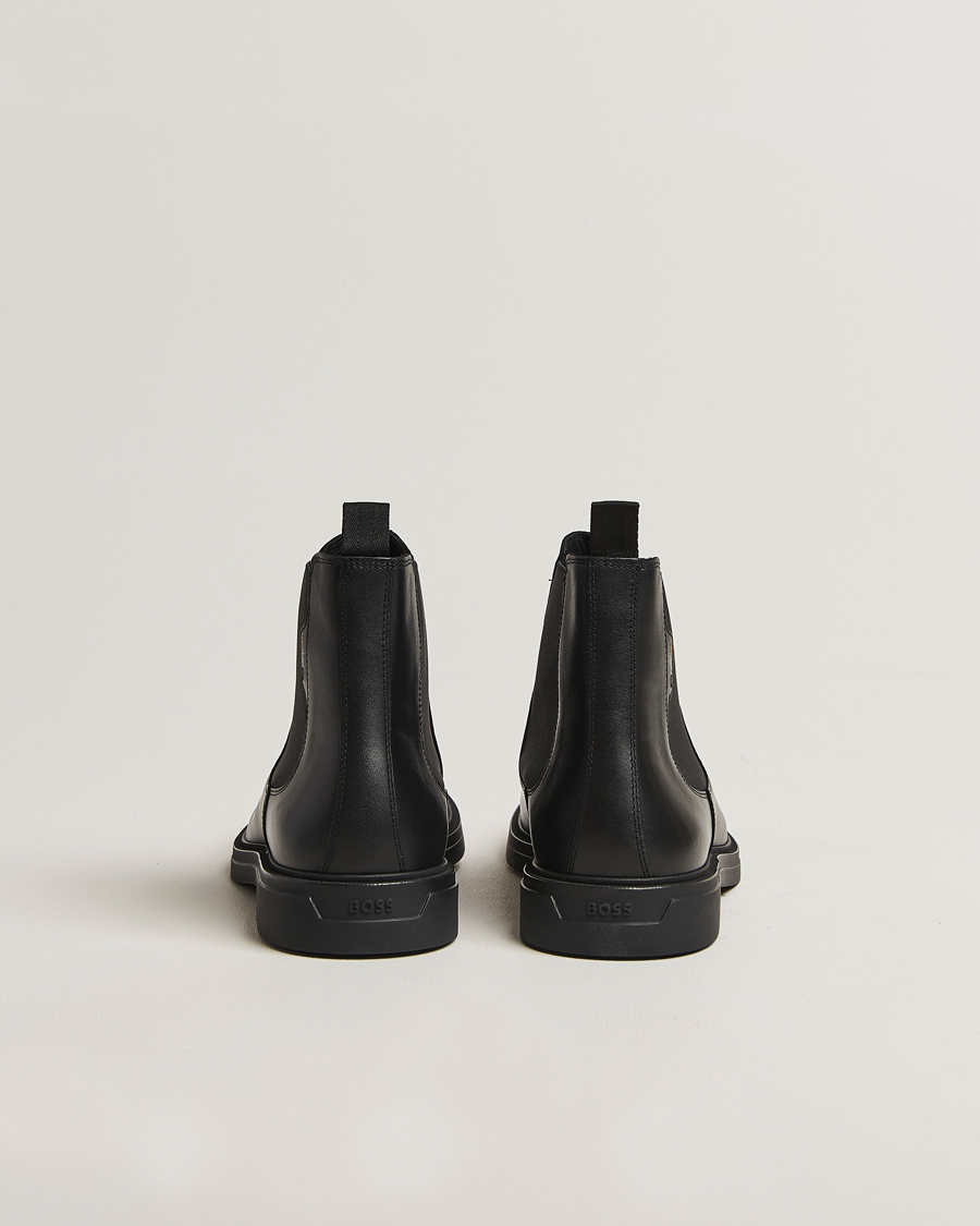 Herren | Boots | BOSS BLACK | Calev Leather Chelsea Boot Black
