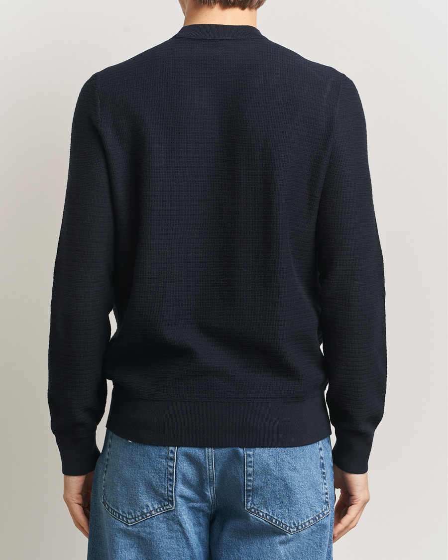 Herren | Pullover | BOSS ORANGE | Anion Knitted Sweater Dark Blue