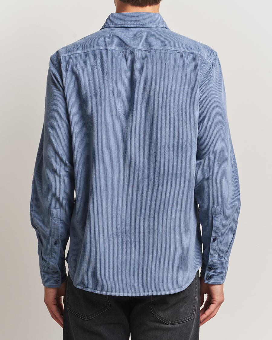 Herren | Hemden | BOSS ORANGE | Relegant Corduroy Shirt Open Blue