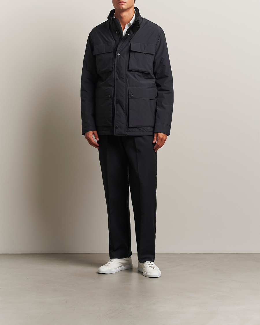 Herren | Jacken | J.Lindeberg | Aiden 2L Padded Field Jacket Black