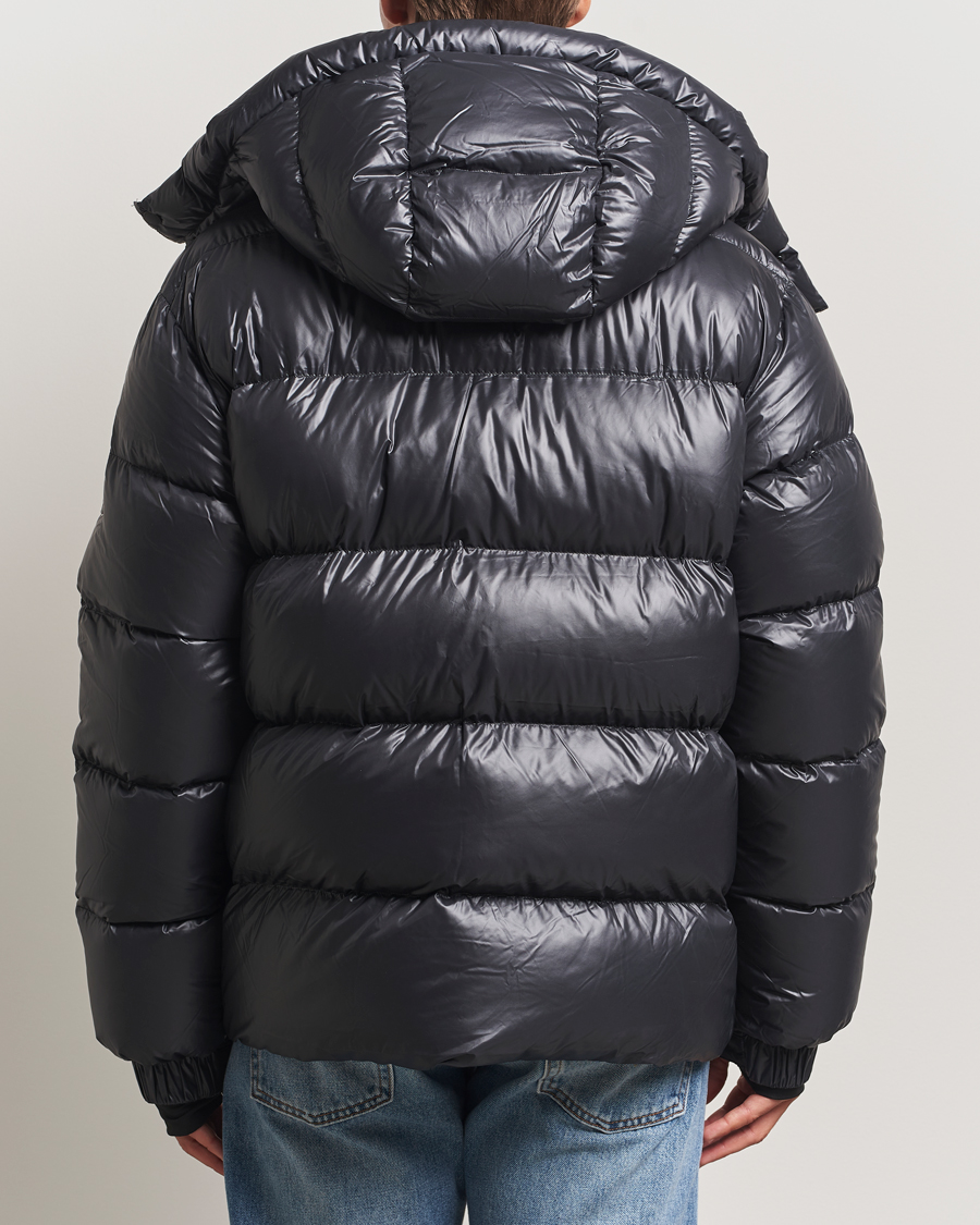 Herren | Jacken | J.Lindeberg | Creek Down Hooded Jacket Black