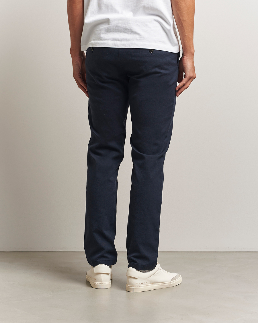 Herren | Hosen | J.Lindeberg | Ched Flannel Twill Pants Navy