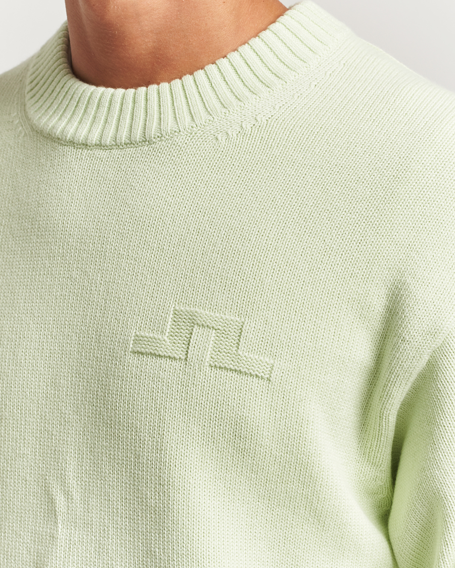 Herren | Pullover | J.Lindeberg | Eddy Wool/Cotton Knitted Sweater Ambrosia