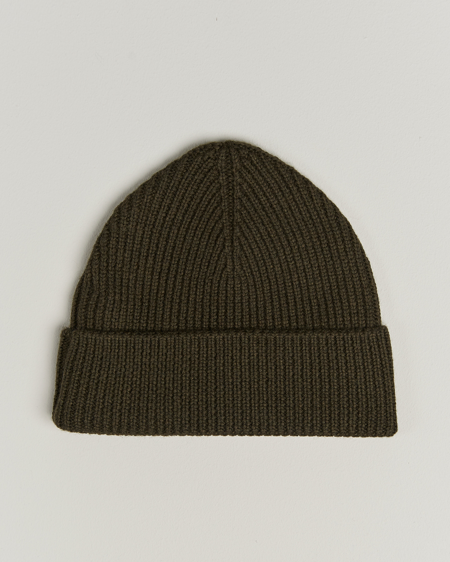 Herren | Mützen | J.Lindeberg | Juan Merino Beanie Forest Green