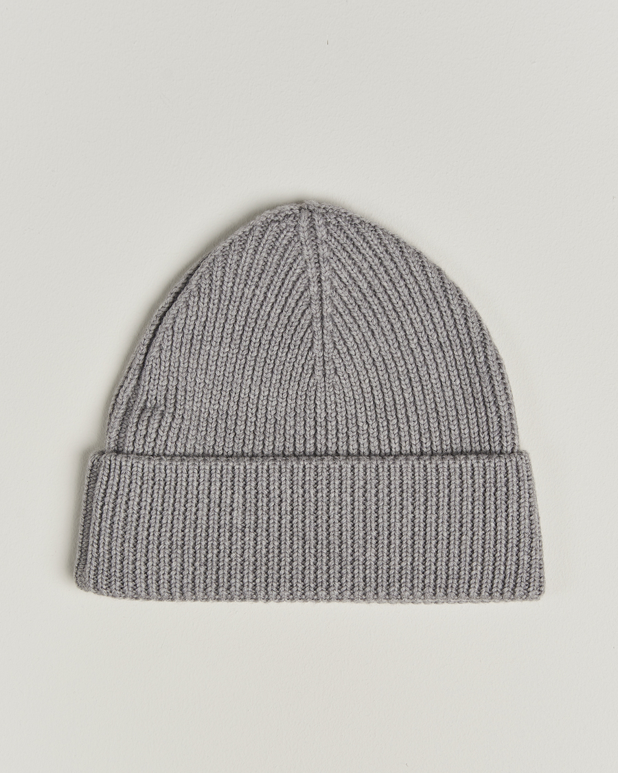 Herren | Mützen | J.Lindeberg | Juan Merino Beanie Light Grey Melange